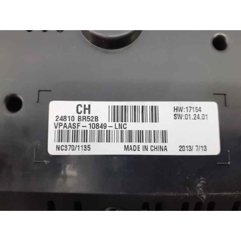Recambio de cuadro instrumentos para nissan qashqai (j10) acenta referencia OEM IAM 24810BR52B  E3-B4-22-4