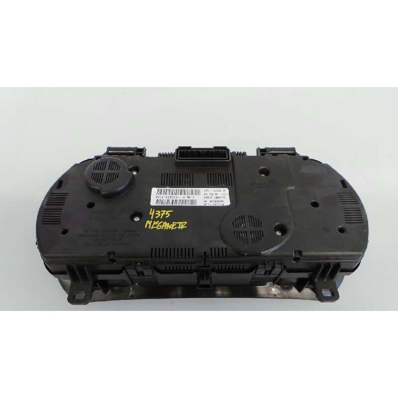 Recambio de cuadro instrumentos para renault megane iv berlina 5p zen referencia OEM IAM 248106335R  E1-A1-3-3