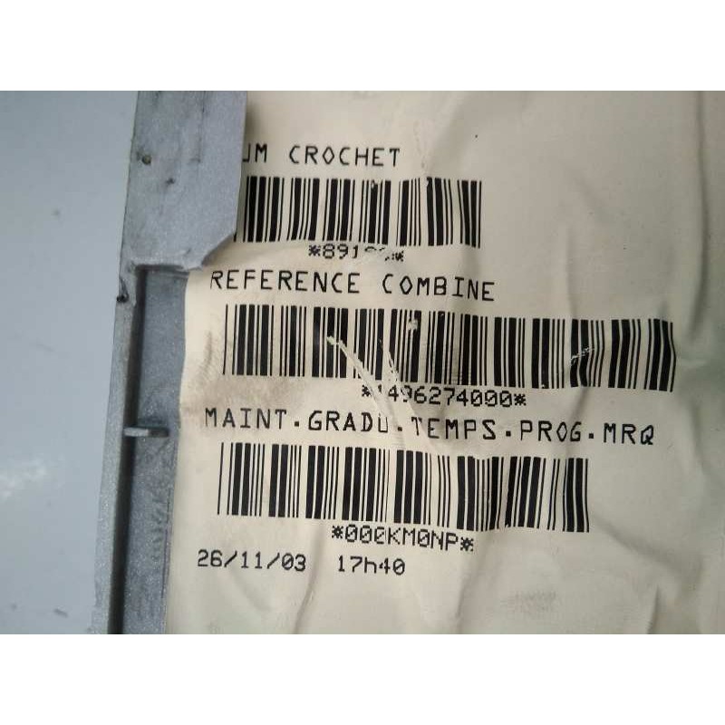 Recambio de cuadro instrumentos para peugeot 807 sv referencia OEM IAM 149674080 501021630051 E3-B2-34-5