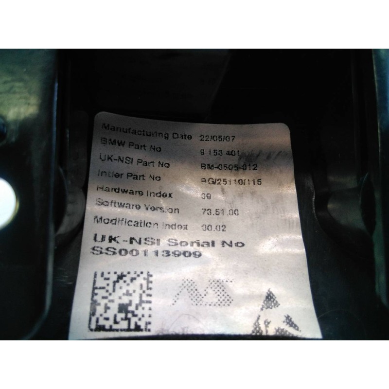 Recambio de cuadro instrumentos para bmw mini (r56) cooper d referencia OEM IAM 9153401  E3-A2-53-1