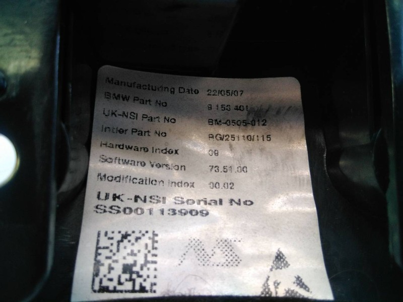 Recambio de cuadro instrumentos para bmw mini (r56) cooper d referencia OEM IAM 9153401  E3-A2-53-1