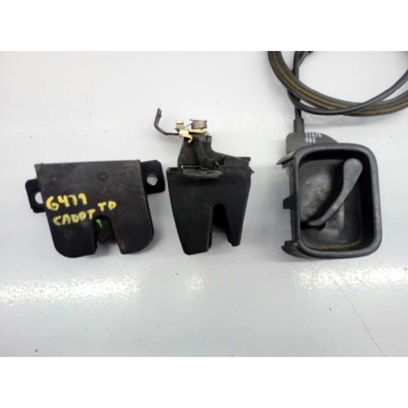 Recambio de cerradura puerta trasera derecha para volkswagen caddy ka/kb (2k) furg. referencia OEM IAM 2K0827185  E1-B6-40-1