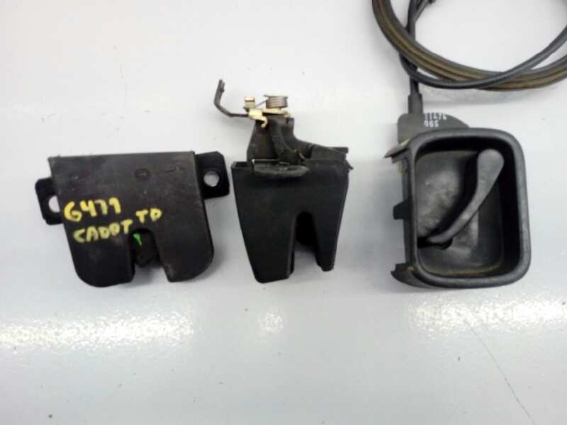 Recambio de cerradura puerta trasera derecha para volkswagen caddy ka/kb (2k) furg. referencia OEM IAM 2K0827185  E1-B6-40-1