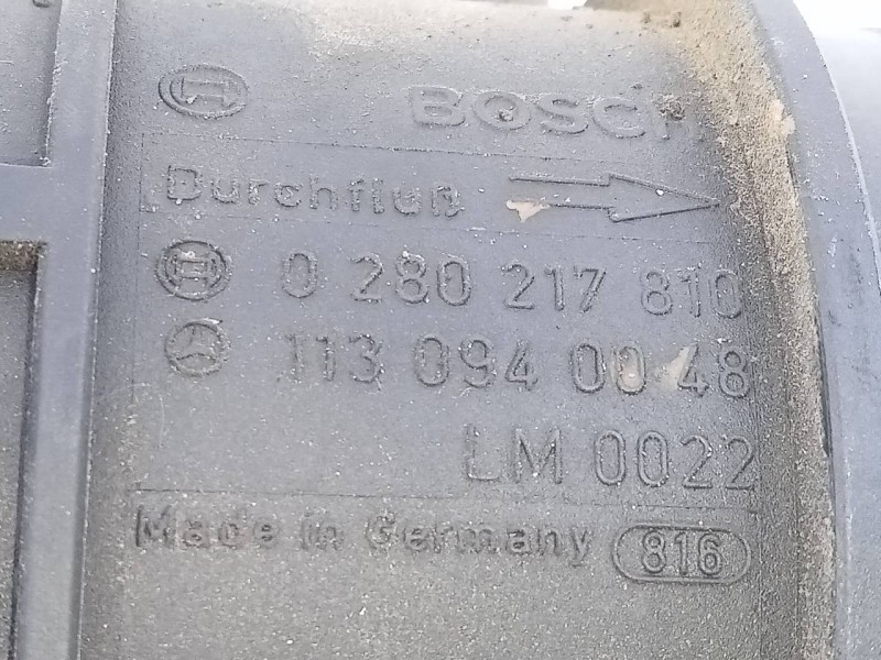 Recambio de caudalimetro para mercedes-benz clase m (w163) 430 (163.172) referencia OEM IAM 1130940048 0280217810 E3-A1-3-1