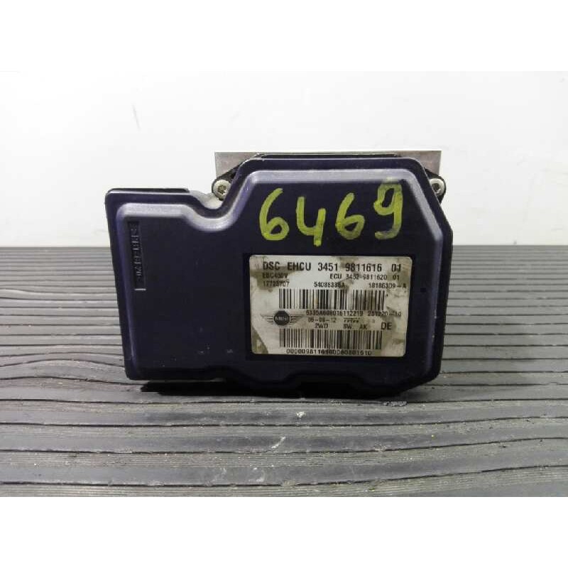 Recambio de abs para bmw mini (r56) one d referencia OEM IAM TGG1254523 3451981161601 P3-A8-23-3