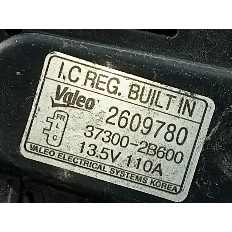 Recambio de alternador para hyundai ix35 classic 2wd referencia OEM IAM 373002B600  P3-A4-19-2
