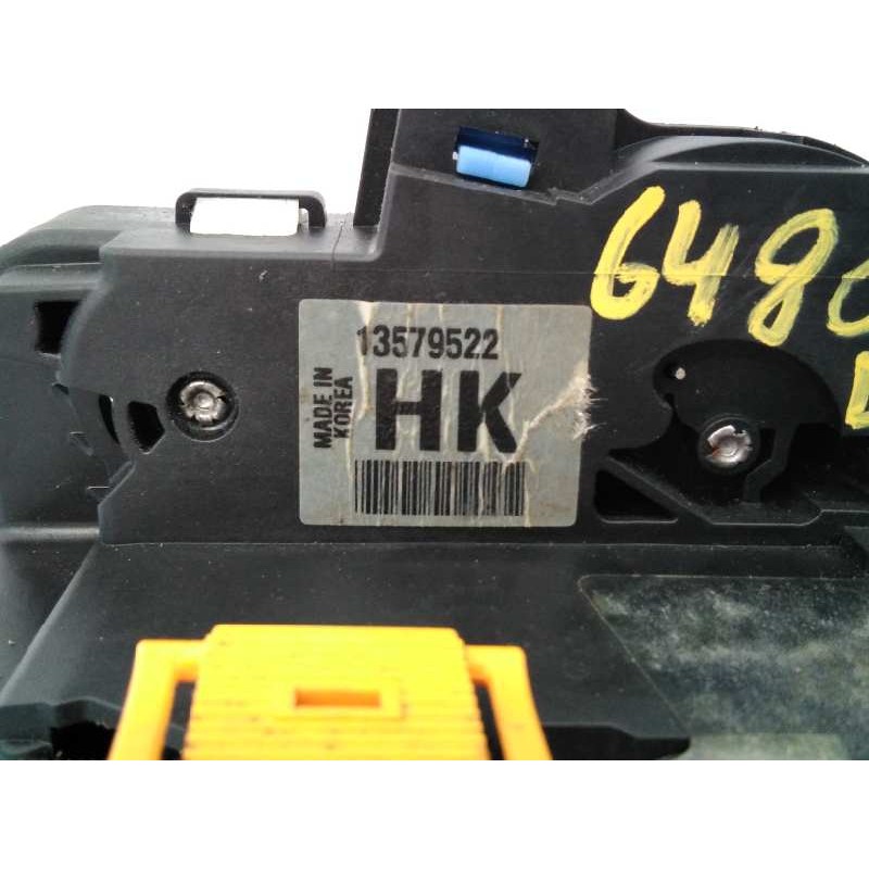 Recambio de cerradura puerta delantera izquierda para opel mokka edition ecoflex referencia OEM IAM 13579522  E2-B6-30-2