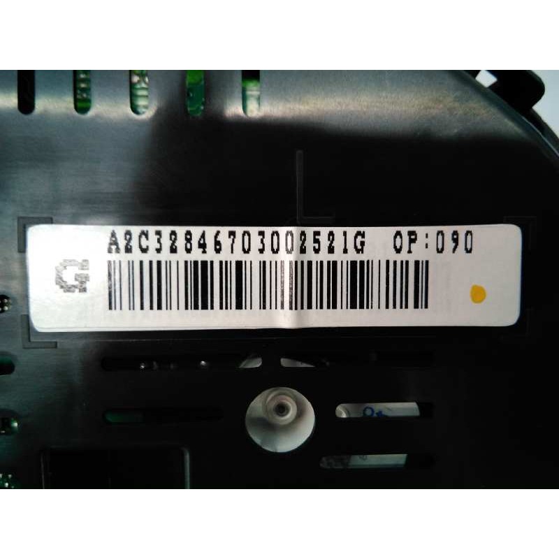 Recambio de cuadro instrumentos para opel mokka edition ecoflex referencia OEM IAM 95136701 654663731 E3-A5-27-2