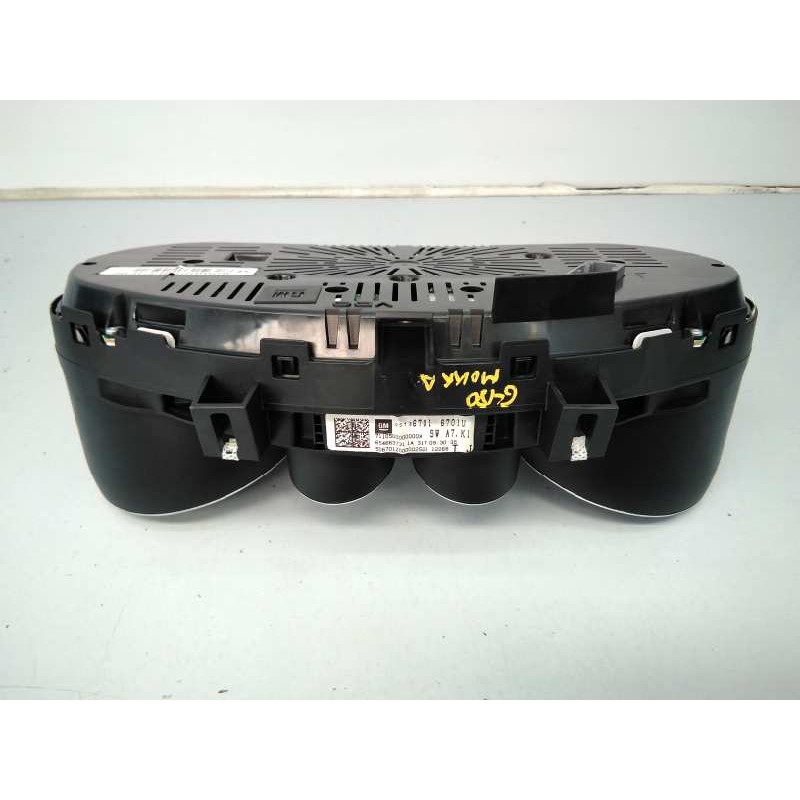 Recambio de cuadro instrumentos para opel mokka edition ecoflex referencia OEM IAM 95136701 654663731 E3-A5-27-2