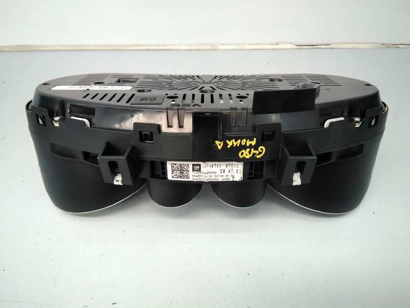 Recambio de cuadro instrumentos para opel mokka edition ecoflex referencia OEM IAM 95136701 654663731 E3-A5-27-2
