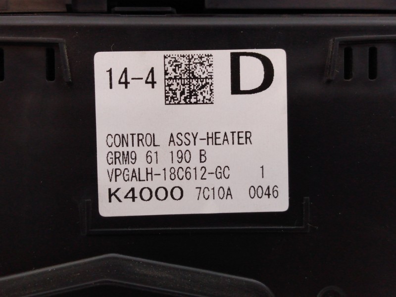 Recambio de mando climatizador para mazda 6 lim. (gh)(.2012) luxury referencia OEM IAM   E2-A2-48-2