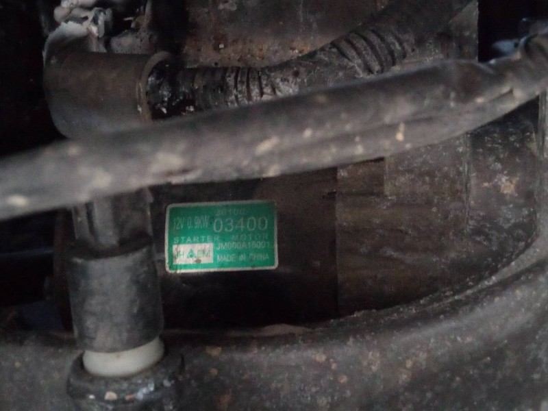 Recambio de motor arranque para kia picanto drive referencia OEM IAM 3610003400  