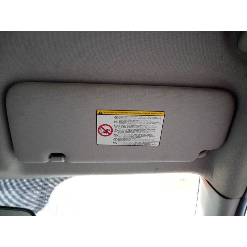 Recambio de parasol derecho para kia picanto drive referencia OEM IAM   