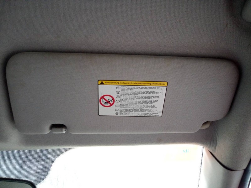 Recambio de parasol derecho para kia picanto drive referencia OEM IAM   