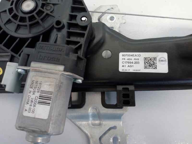 Recambio de elevalunas delantero derecho para nissan qashqai (j11) 360 referencia OEM IAM 807004EA  E2-A4-59-2