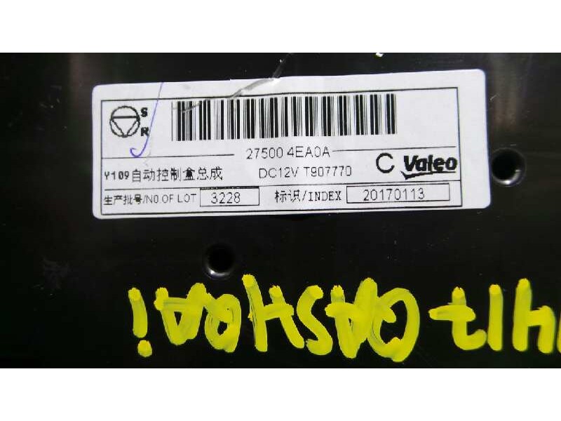 Recambio de mando climatizador para nissan qashqai (j11) 360 referencia OEM IAM 275004EA0A 20170113 E3-B4-25-1