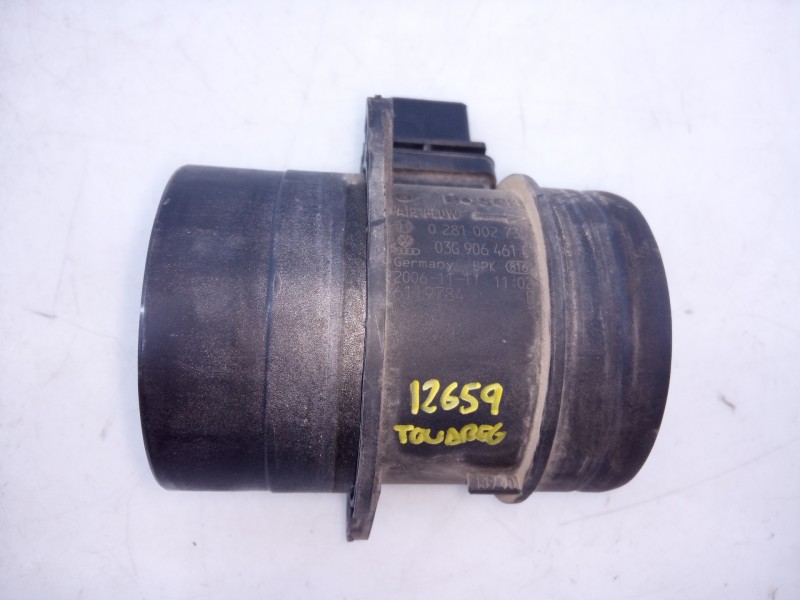 Recambio de caudalimetro para volkswagen touareg (7l6) tdi r5 referencia OEM IAM 03G906461C  E2-A1-28-7