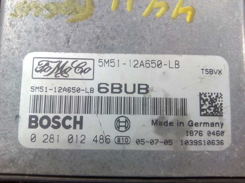 Recambio de centralita motor uce para ford focus sportbreak (cap) ghia referencia OEM IAM 0281012486 5M5112A650LB E3-B3-23-3