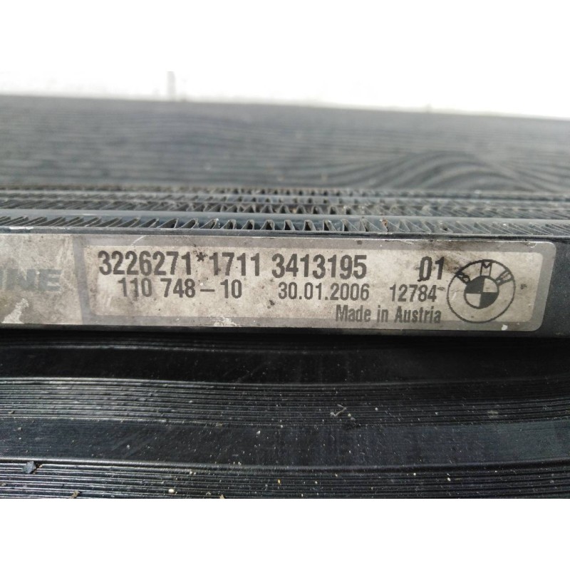 Recambio de radiador aceite para bmw serie 3 berlina (e46) referencia OEM IAM 17113413195  P2-B5-1