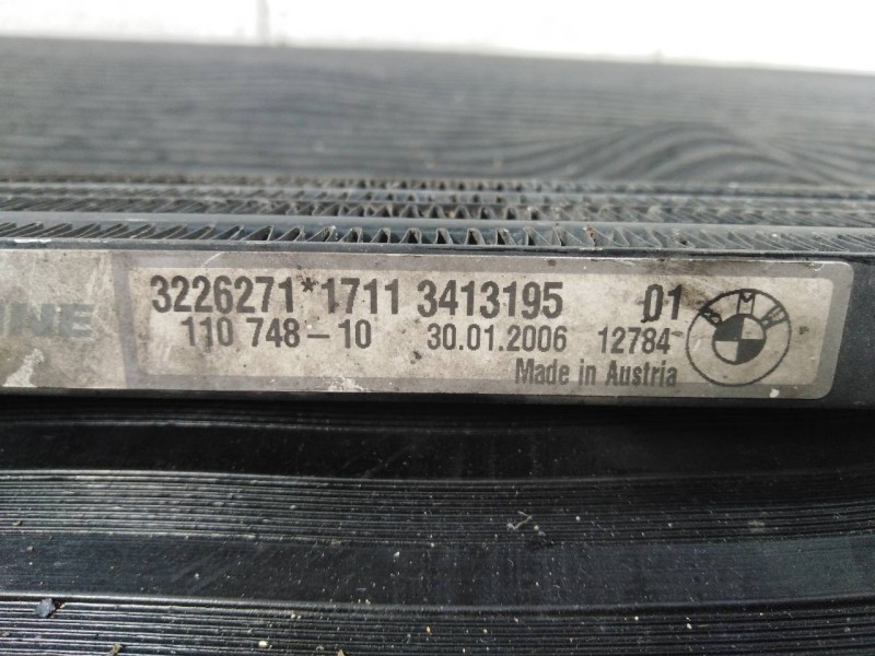 Recambio de radiador aceite para bmw serie 3 berlina (e46) referencia OEM IAM 17113413195  P2-B5-1