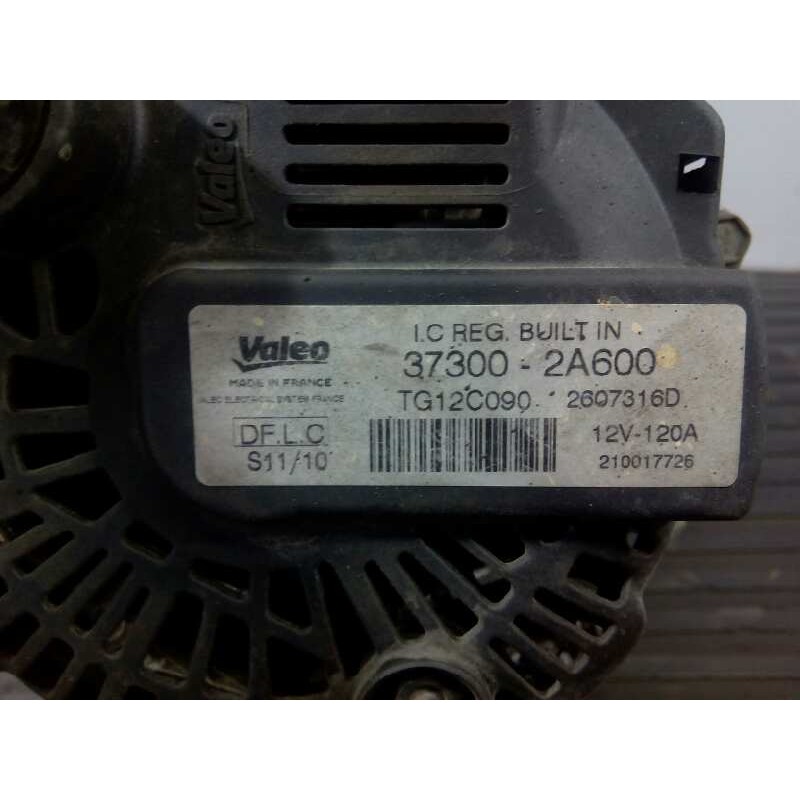 Recambio de alternador para kia cee´d emotion referencia OEM IAM 373002A600 2607316D P3-B5-22-1