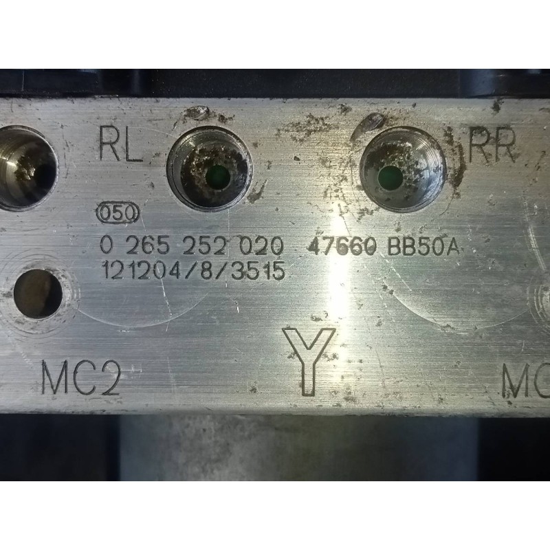 Recambio de abs para nissan qashqai (j10) tekna premium referencia OEM IAM 47660BB50A 0265252020 P3-B8-22-2