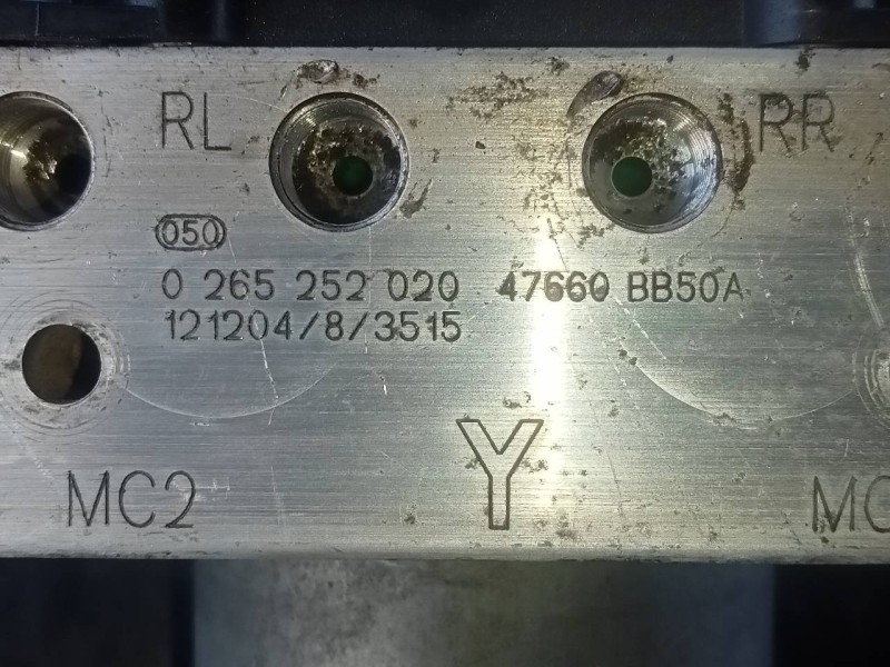 Recambio de abs para nissan qashqai (j10) tekna premium referencia OEM IAM 47660BB50A 0265252020 P3-B8-22-2