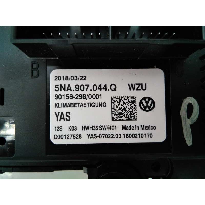 Recambio de mando climatizador para volkswagen tiguan allspace(bw2) sport 4motion referencia OEM IAM 5NA907044Q 901562980001 E2-