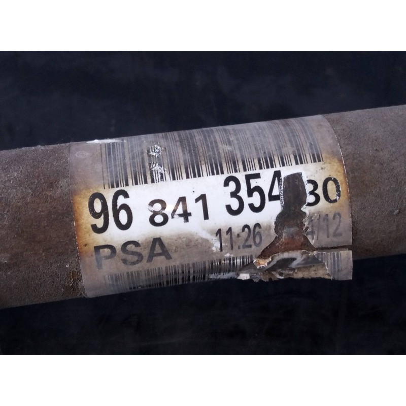 Recambio de transmision delantera derecha para citroën ds4 design referencia OEM IAM 9684135480  P1-B6-18