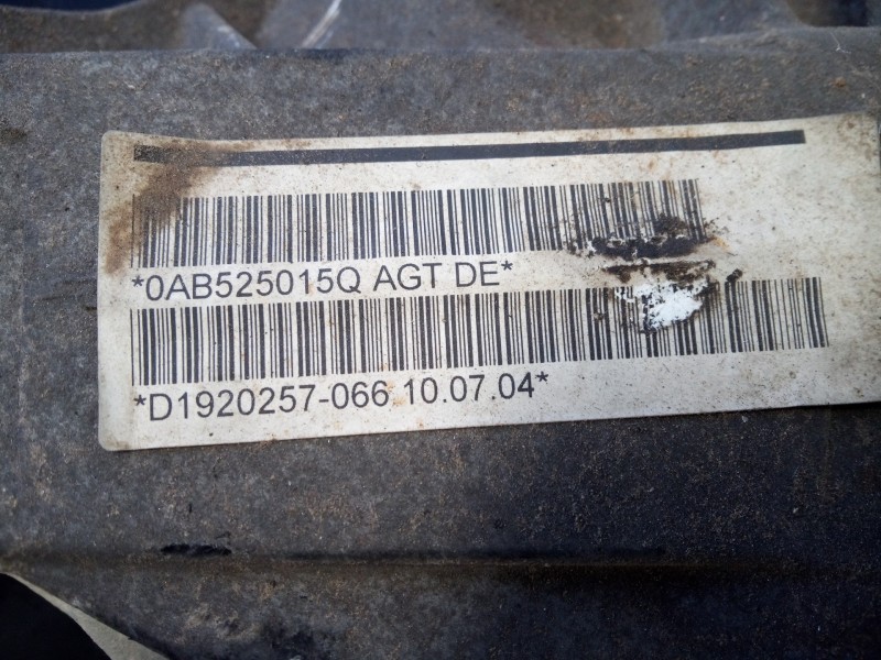 Recambio de diferencial trasero para volkswagen touareg (7l6) tdi r5 referencia OEM IAM 0AB525015Q 3DRM99038 P1-B5-9