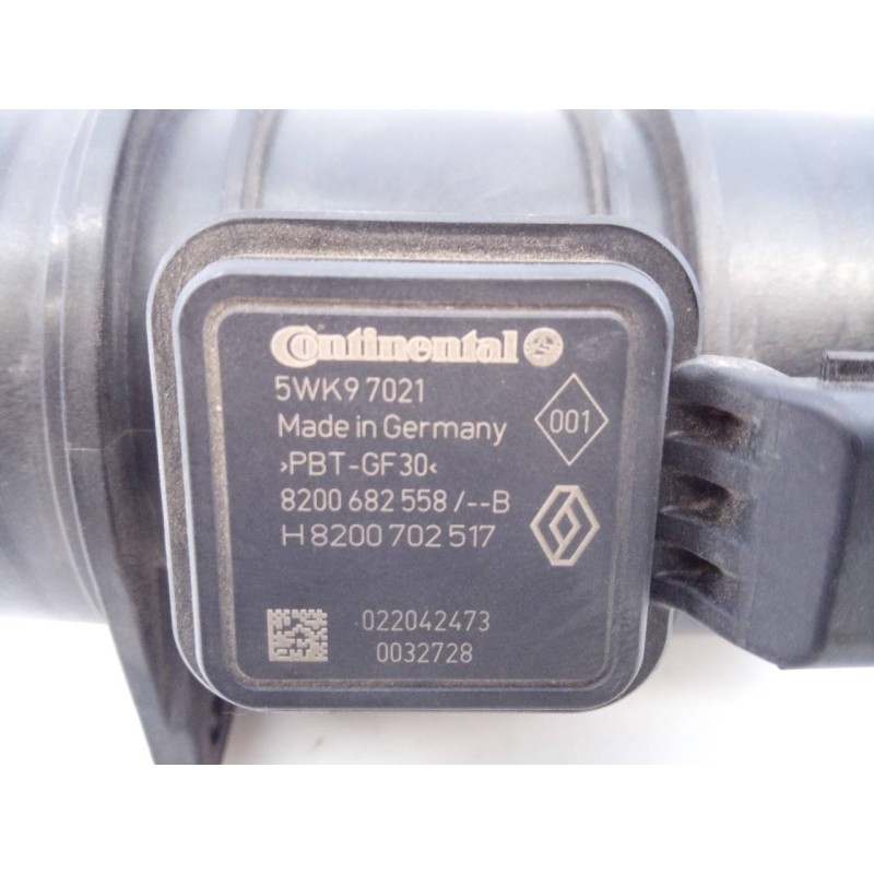 Recambio de caudalimetro para nissan qashqai (j10) tekna premium referencia OEM IAM 8200682558 5WK97021 E3-B4-32-1
