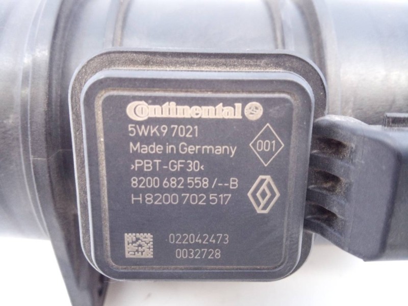 Recambio de caudalimetro para nissan qashqai (j10) tekna premium referencia OEM IAM 8200682558 5WK97021 E3-B4-32-1