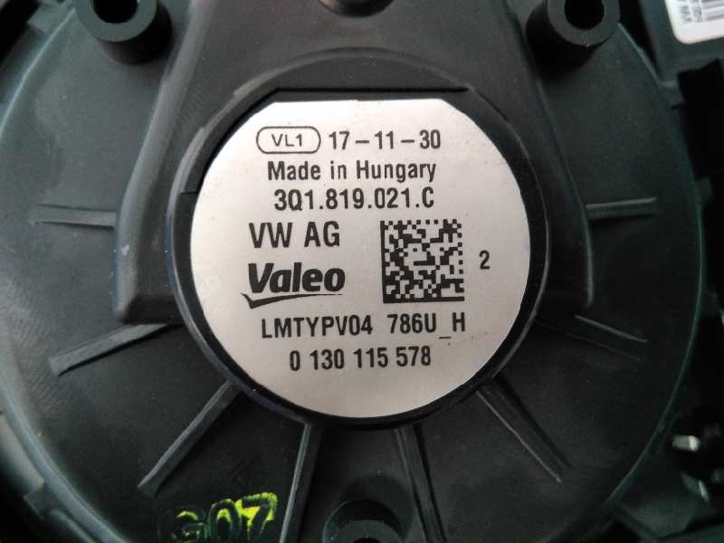 Recambio de ventilador calefaccion para volkswagen tiguan allspace(bw2) sport 4motion referencia OEM IAM 3Q1819021C 5Q0907521C E