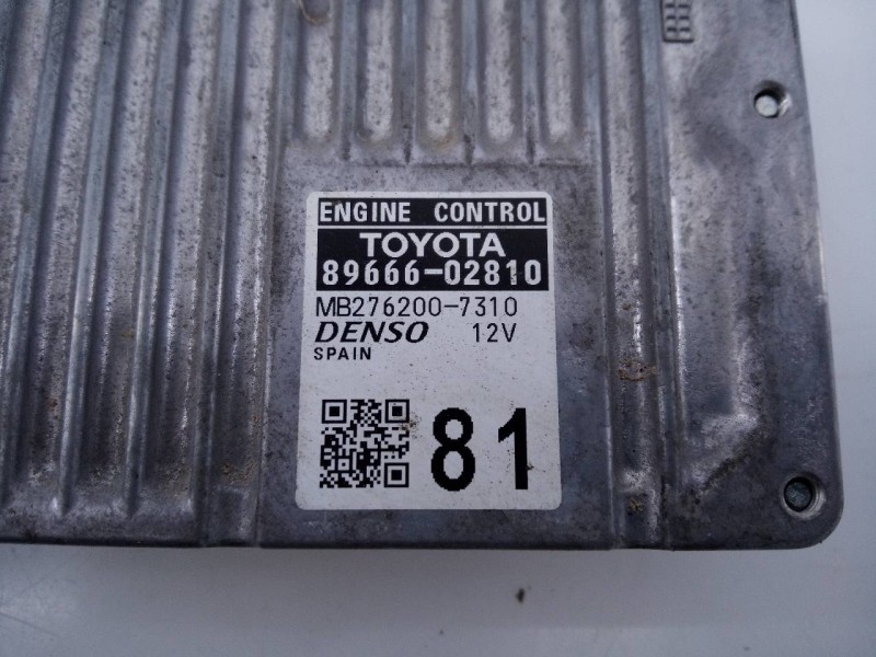Recambio de centralita motor uce para toyota auris touring sports (e18) hybrid active business plus referencia OEM IAM 896660281