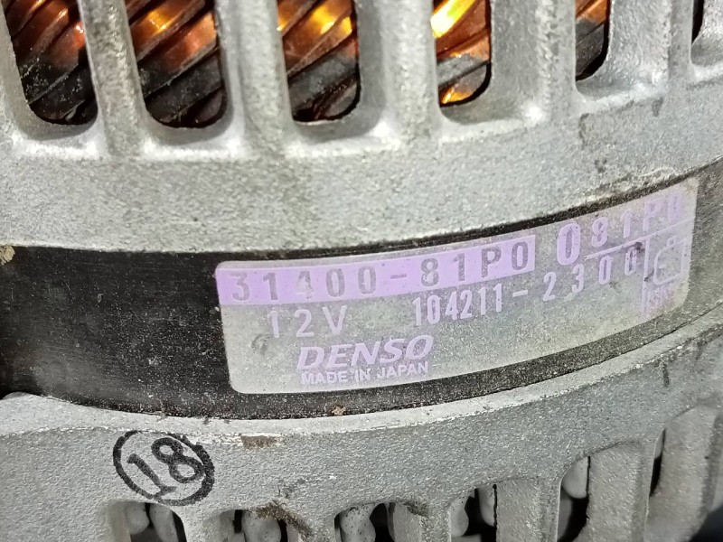 Recambio de alternador para suzuki swift (az) gle referencia OEM IAM 3140081P0 1042112300 P3-A4-3-3