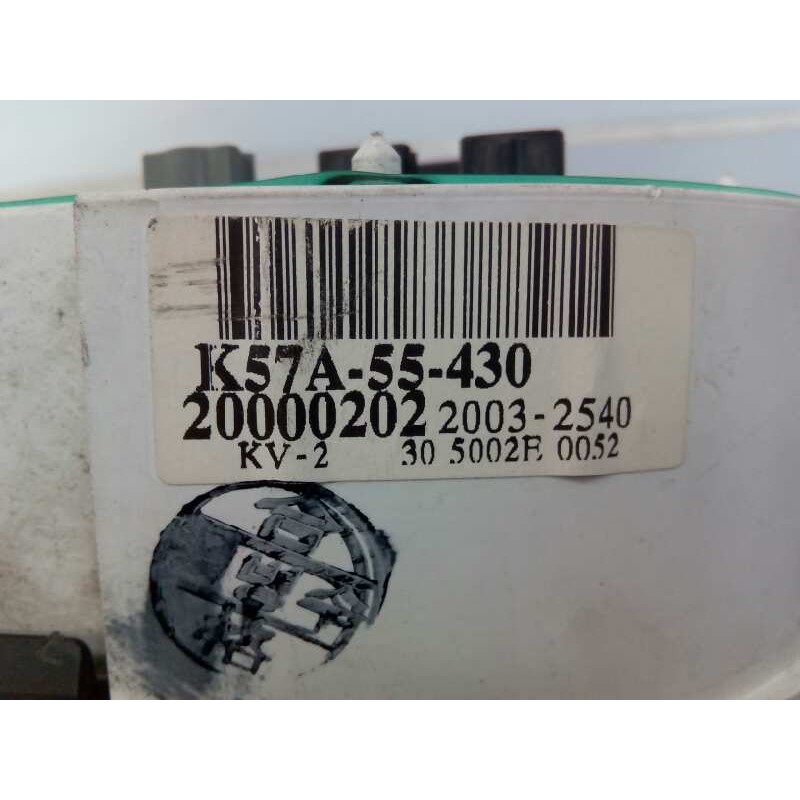 Recambio de cuadro instrumentos para kia carnival td ls referencia OEM IAM K57A55430  E3-A3-24-1