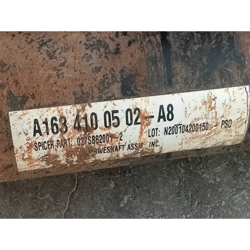 Recambio de transmision central para mercedes-benz clase m (w163) 270 cdi (163.113) referencia OEM IAM A1634100502  