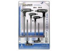 Recambio de herramientas para universal herramientas juego llaves allen ´´t´´ cromo vanadio 6 piezas referencia OEM IAM 02105200
