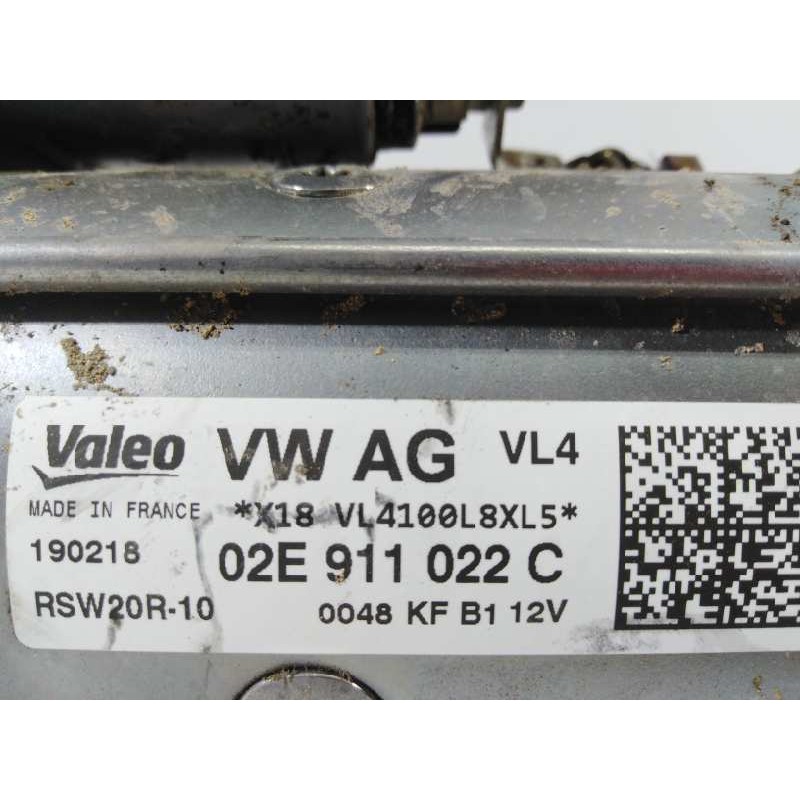 Recambio de motor arranque para volkswagen tiguan allspace(bw2) sport 4motion referencia OEM IAM 02E911022C RSW20R10 P3-A7-28-1