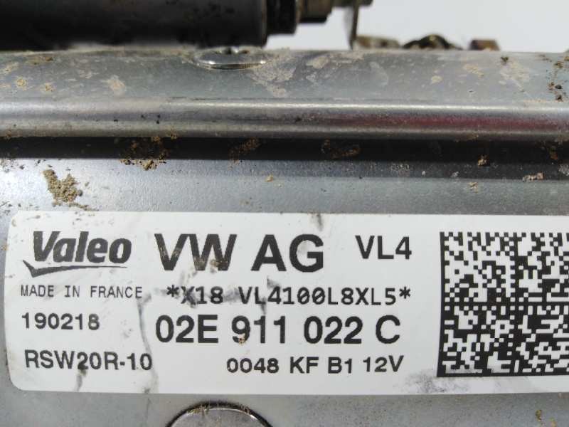 Recambio de motor arranque para volkswagen tiguan allspace(bw2) sport 4motion referencia OEM IAM 02E911022C RSW20R10 P3-A7-28-1