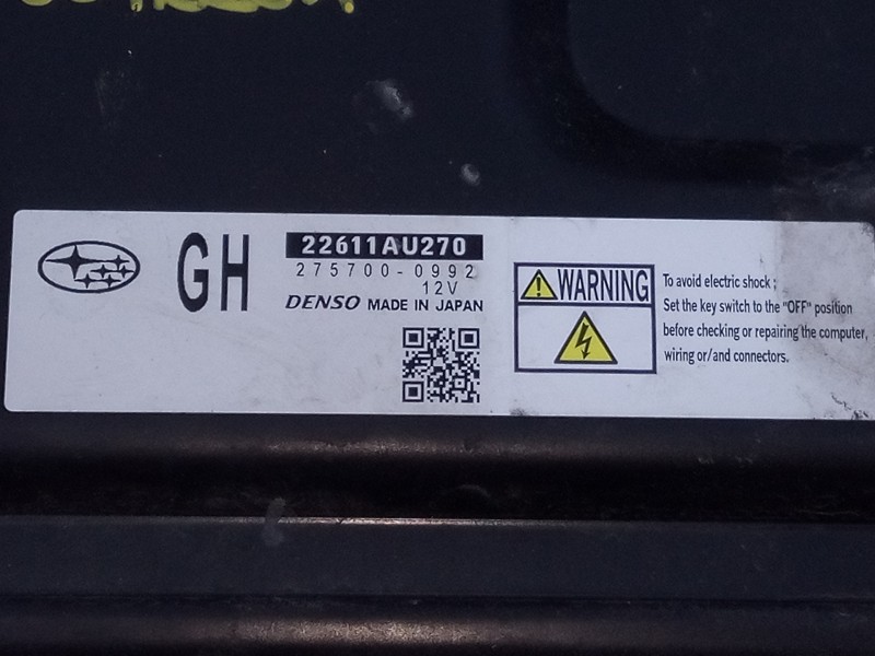 Recambio de centralita motor uce para subaru legacy kombi/outback b14 outback executive referencia OEM IAM 22611AU270 2757000992
