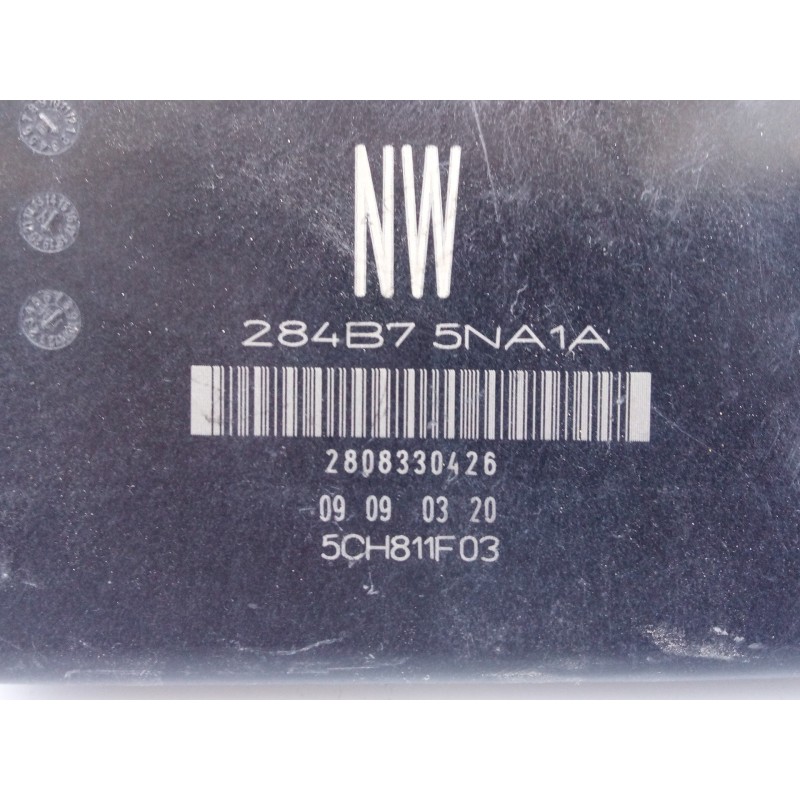 Recambio de caja reles / fusibles para nissan qashqai (j11) tekna referencia OEM IAM 284B75NA1A 2808330426 E3-B4-23-2