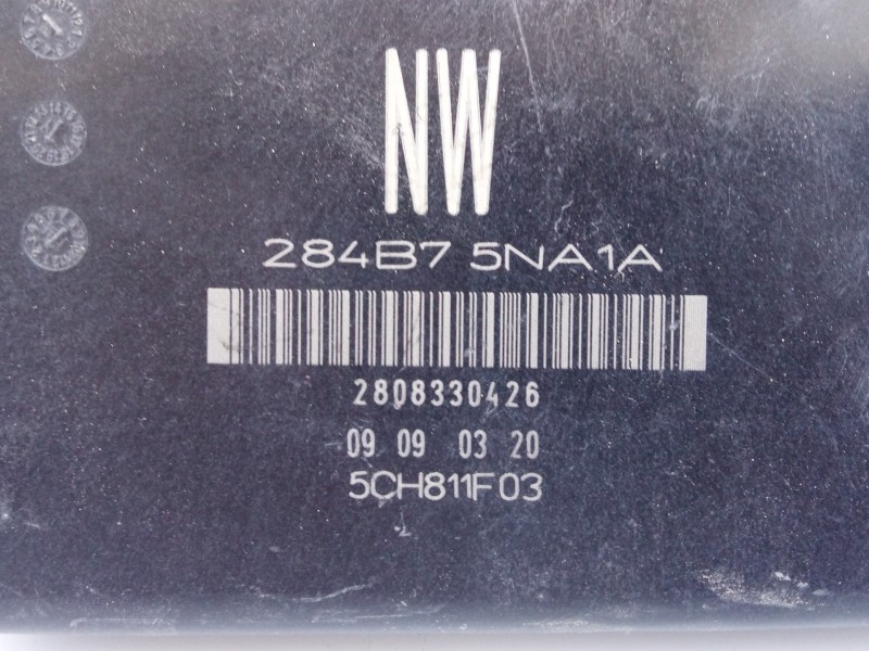Recambio de caja reles / fusibles para nissan qashqai (j11) tekna referencia OEM IAM 284B75NA1A 2808330426 E3-B4-23-2