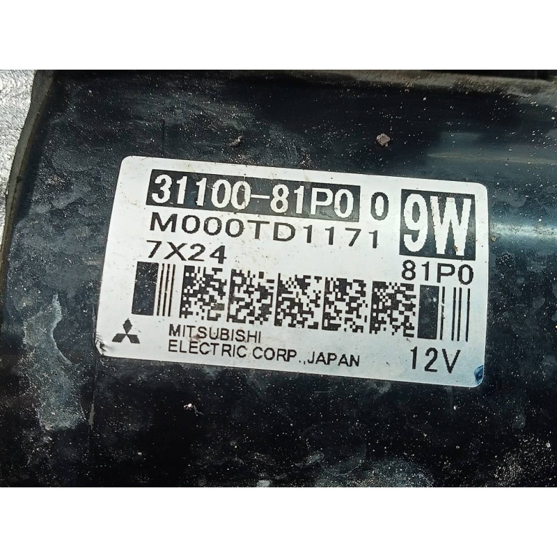 Recambio de motor arranque para suzuki swift (az) gle referencia OEM IAM 3110081P0  P3-A10-24-1