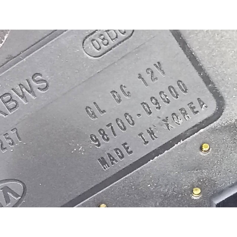 Recambio de motor limpia trasero para kia sportage drive 2wd referencia OEM IAM 98700D9000  E2-B5-55-1