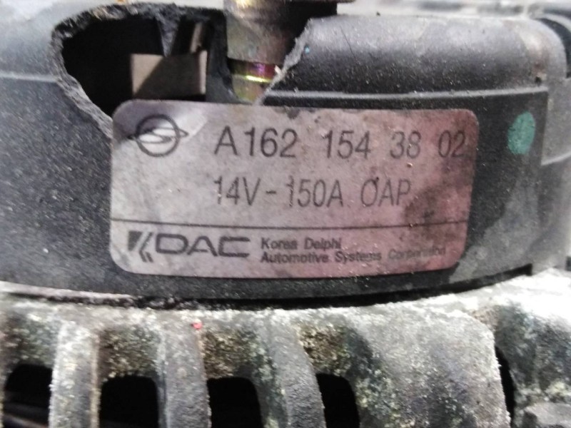 Recambio de alternador para ssangyong rodius referencia OEM IAM A1621543802  P3-A4-28-5