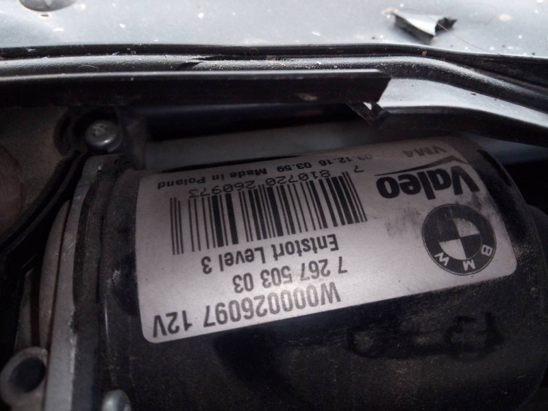 Recambio de motor limpia delantero para bmw serie 3 lim. (f30) 320d referencia OEM IAM 726750303  