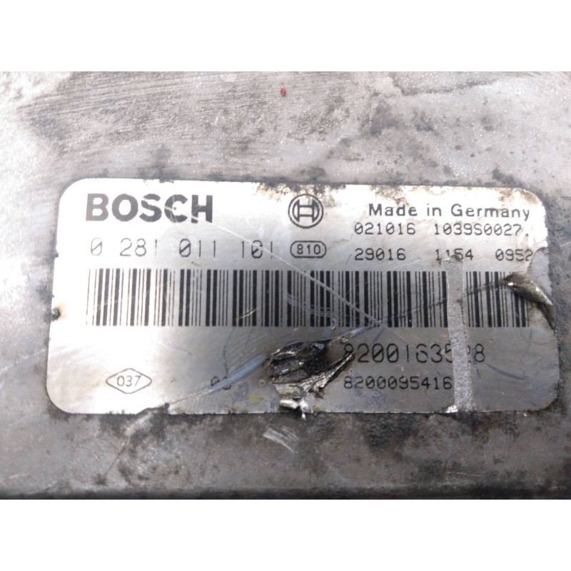 Recambio de centralita motor uce para renault laguna (b56) 1.9 dci diesel cat referencia OEM IAM 0281011101  E2-A1-34-1