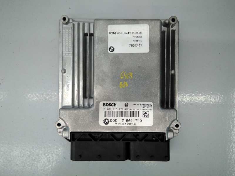 Recambio de centralita motor uce para bmw serie 1 berlina (e81/e87) 118d referencia OEM IAM 7801710 0281013252 E3-A2-23-4