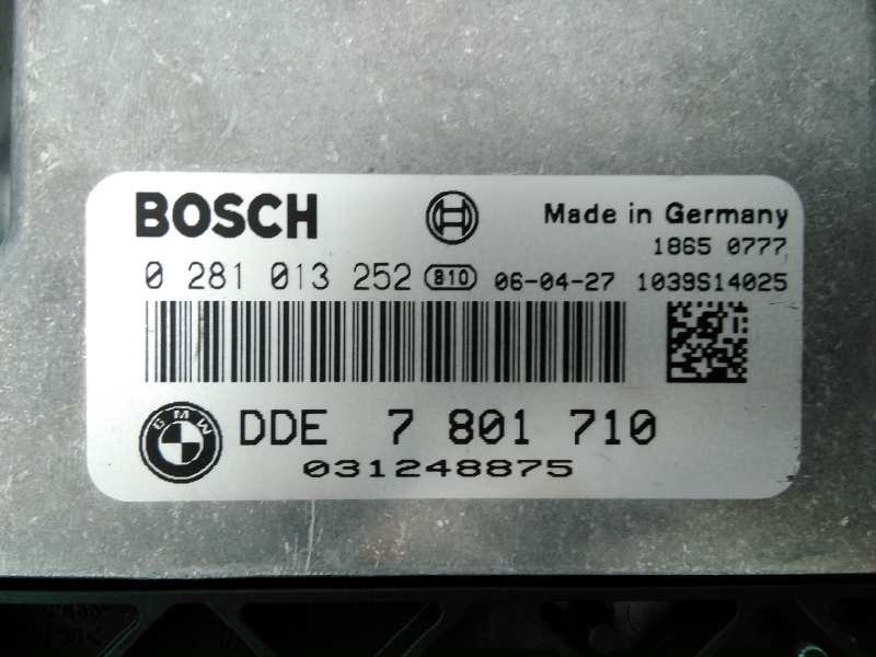 Recambio de centralita motor uce para bmw serie 1 berlina (e81/e87) 118d referencia OEM IAM 7801710 0281013252 E3-A2-23-4